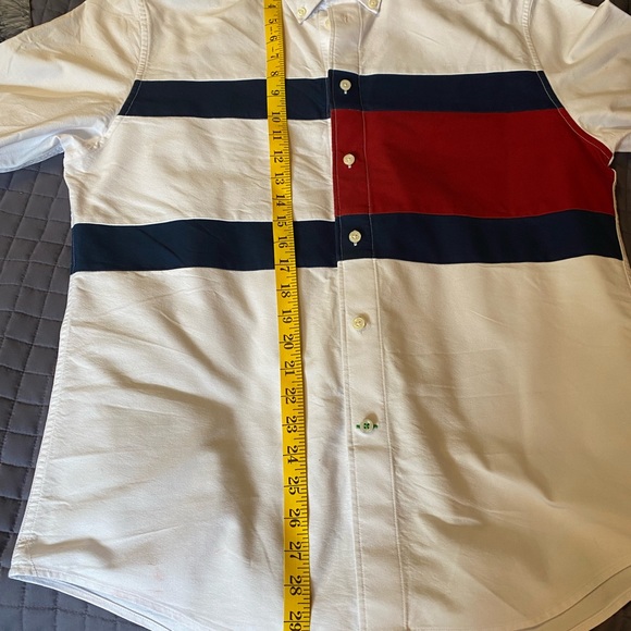 Tommy Hilfiger Adaptive Magnetic Button Down Dress Shirt - Picture 8 of 10